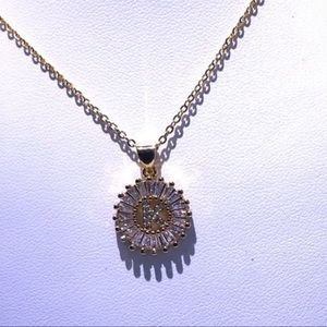 Letters Pendant Necklace